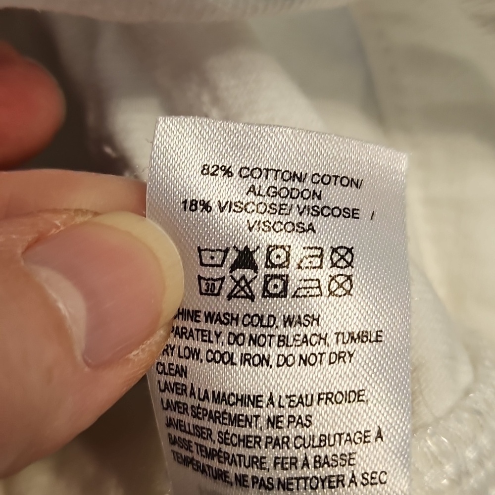 Lucky Brand White Drawstring Chinos - Picture 15 of 16